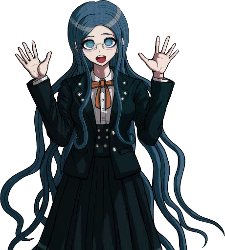 🙅‍♀ Стикер «DanganronpaV3 spoiler-free» для Telegram