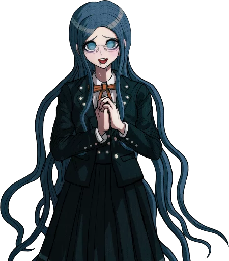 🤤 Стикер «DanganronpaV3 spoiler-free» для Telegram