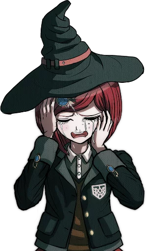 😭 Стикер «DanganronpaV3 spoiler-free» для Telegram