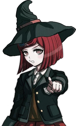 😠 Стикер «DanganronpaV3 spoiler-free» для Telegram