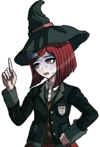 😰 Стикер «DanganronpaV3 spoiler-free» для Telegram