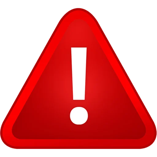 ⚠️ Стикер «Danger» для Telegram