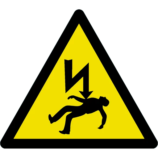⚡️ Стикер «Danger» для Telegram