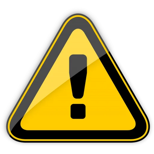 ⚠️ Стикер «Danger» для Telegram