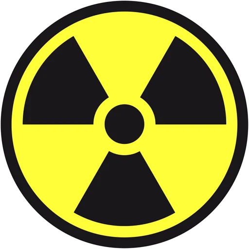 ☢️ Стикер «Danger» для Telegram