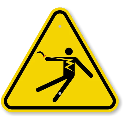 ⚡️ Стикер «Danger» для Telegram