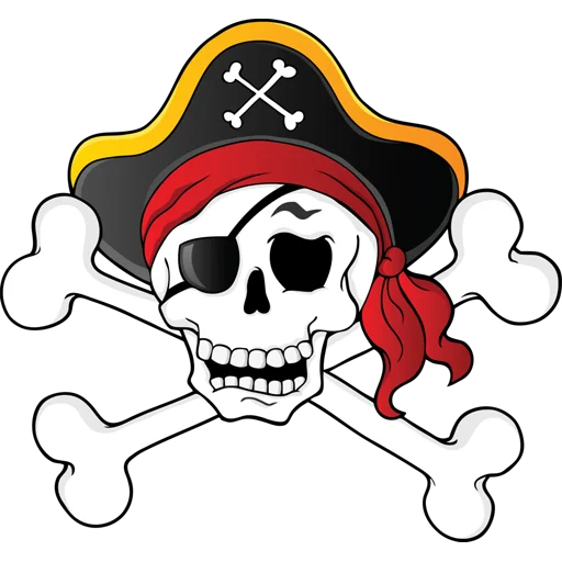 ☠️ Стикер «Danger» для Telegram