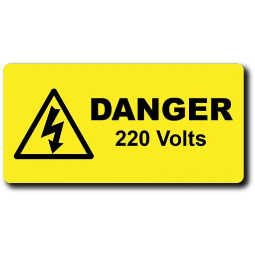 ⚡️ Стикер «Danger» для Telegram