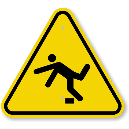 ⚠️ Стикер «Danger» для Telegram