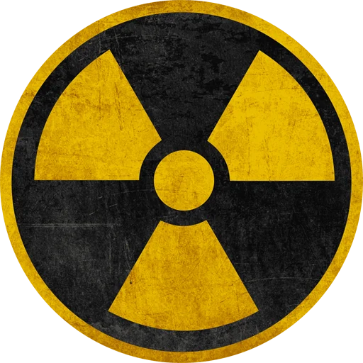 ☢️ Стикер «Danger» для Telegram