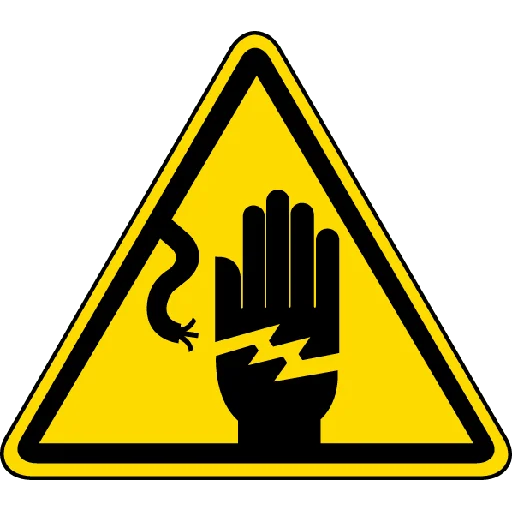⚡️ Стикер «Danger» для Telegram