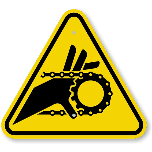 ⛓️ Стикер «Danger» для Telegram