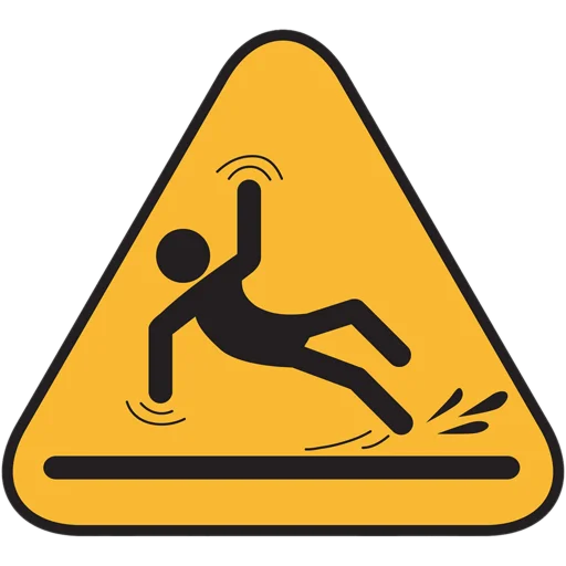 ⚠️ Стикер «Danger» для Telegram