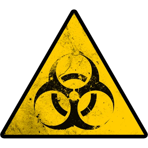 ☣️ Стикер «Danger» для Telegram