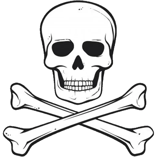☠️ Стикер «Danger» для Telegram