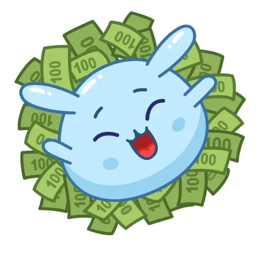 🤑 Стикер «Данго» для Telegram
