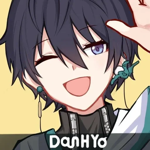 😜 Стикер «DanHeng - Honkai Star Rail» для Telegram