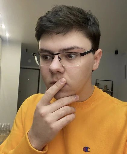🤔 Стикер «Данил Шевченко пиксель» для Telegram