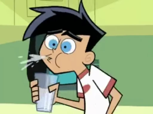 🥛 Стикер «Danny Phantom» для Telegram