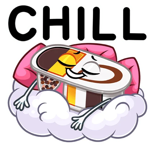 😴 Стикер «Продли своё лето» для Telegram