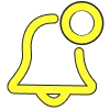 🔔 Эмодзи «Жёлтые буквы, цифры» для Telegram