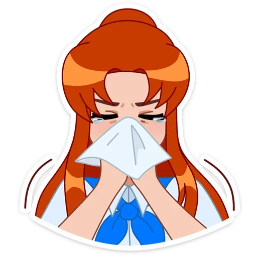 😭 Стикер «Дарья» для Telegram