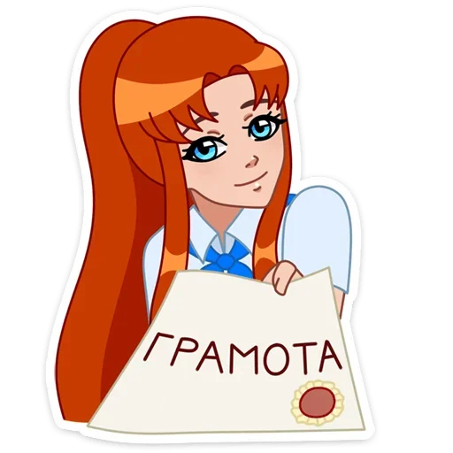 ☺ Стикер «Дарья» для Telegram