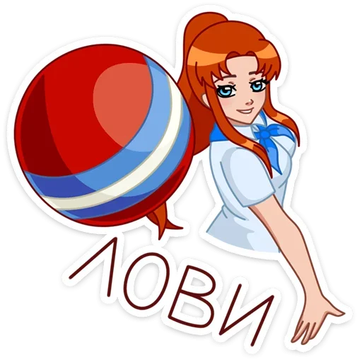 🏉 Стикер «Дарья» для Telegram