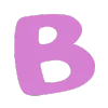 🤯 Эмодзи «Розовые буквы, цифры» для Telegram