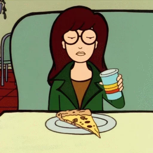 🍕 Стикер «Daria» для Telegram