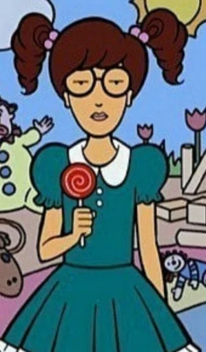 🍭 Стикер «Daria» для Telegram