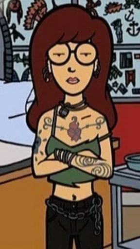 😎 Стикер «Daria» для Telegram
