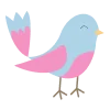 🐦 Эмодзи «ранняя весна» для Telegram