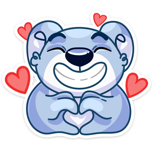 😍 Стикер «Кто тепло и радость дарит?» для Telegram