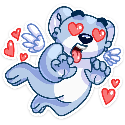 😍 Стикер «Кто тепло и радость дарит?» для Telegram