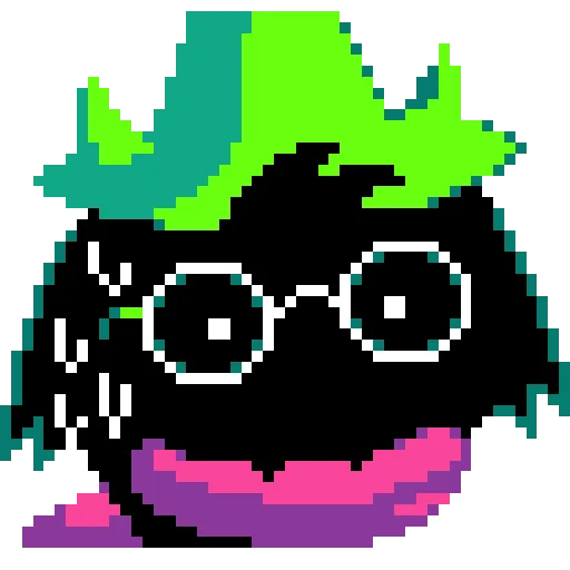 Стикерпак Dark Ralsei для Telegram