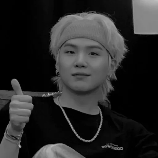 👾 Стикер «dark/black min yoongi. ^ ^» для Telegram