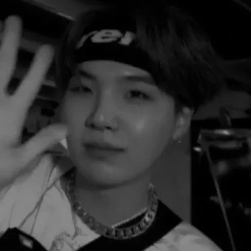 Стикерпак dark/black min yoongi. ^ ^ для Telegram