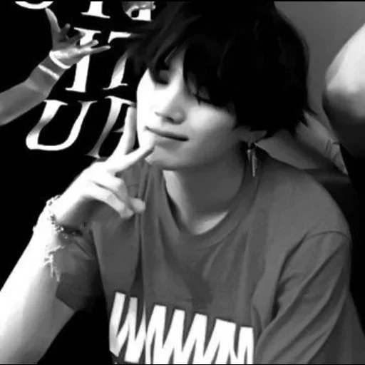 👾 Стикер «dark/black min yoongi. ^ ^» для Telegram