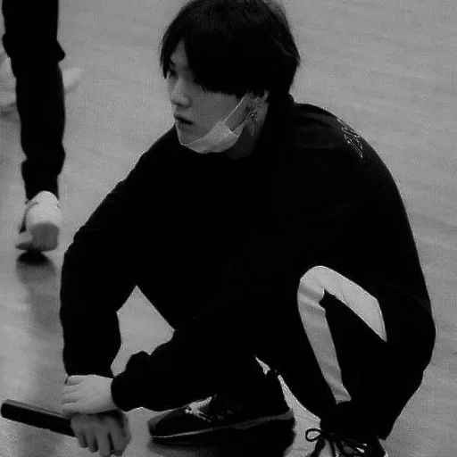 👾 Стикер «dark/black min yoongi. ^ ^» для Telegram