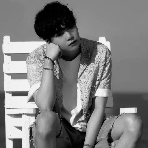 👾 Стикер «dark/black min yoongi. ^ ^» для Telegram