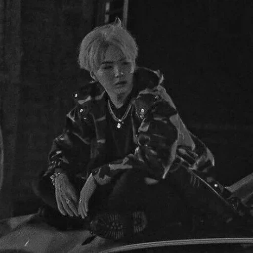 👾 Стикер «dark/black min yoongi. ^ ^» для Telegram