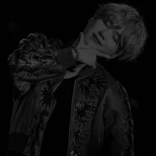 👾 Стикер «dark/black min yoongi. ^ ^» для Telegram