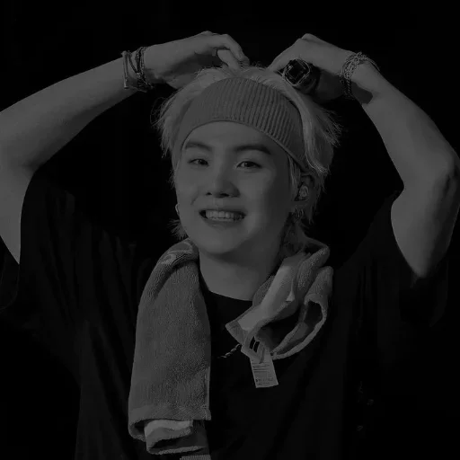 👾 Стикер «dark/black min yoongi. ^ ^» для Telegram