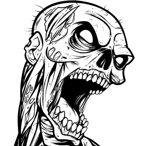 💀 Стикер «creepy» для Telegram