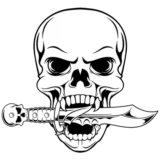 💀 Стикер «creepy» для Telegram