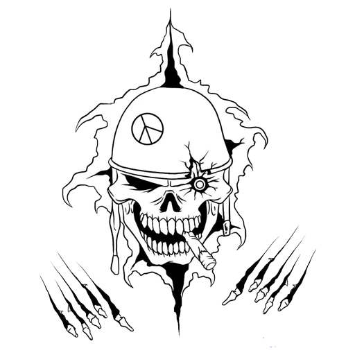 💀 Стикер «creepy» для Telegram
