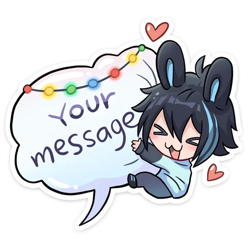 💕 Стикер «Темный Эдди» для Telegram