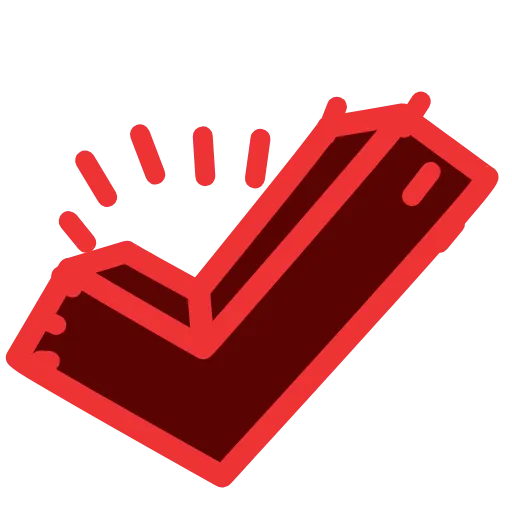 Стикер 18 Red Icons