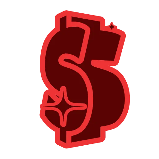 Стикер 8 Red Icons